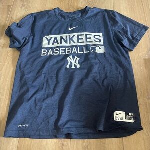 Nike Yankees Baseball Tee - Dark Blue